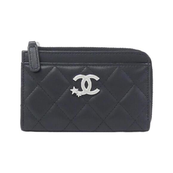 CHANEL Black Card Holder - Picture 1 of 3